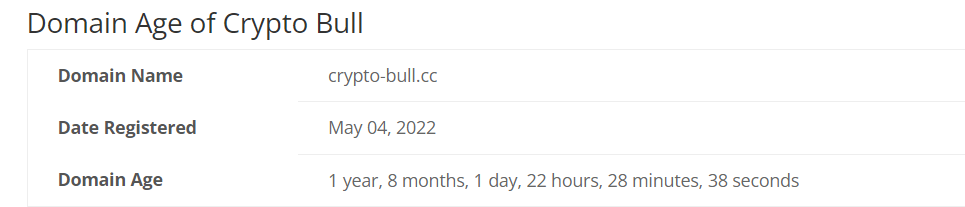 Crypto Bull 1 screen